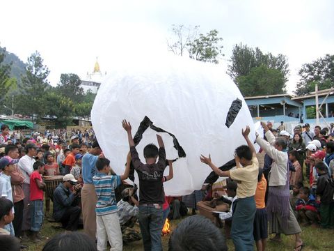 Festival de globos de Taunggyi