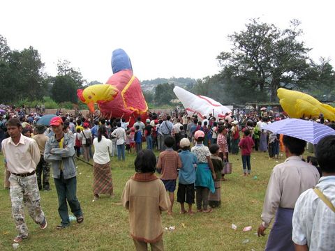 Festival de globos de Taunggyi